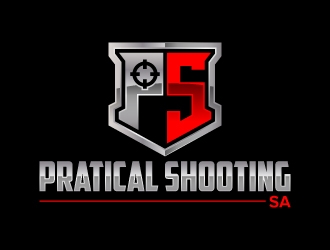 Pratical Shooting SA logo design by jaize
