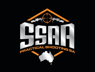 Pratical Shooting SA logo design by Eliben