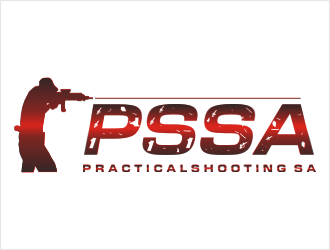 Pratical Shooting SA logo design by bunda_shaquilla
