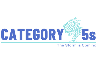 Category 5s logo design by StartFromScratch