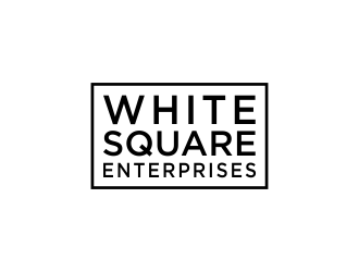 White Square Enterprises logo design by akhi