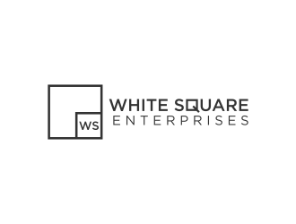White Square Enterprises logo design by ArRizqu