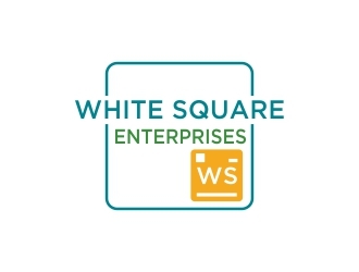 White Square Enterprises logo design by dibyo