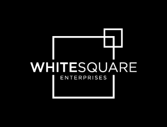 White Square Enterprises logo design by denfransko