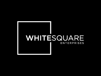 White Square Enterprises logo design by denfransko