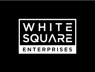 White Square Enterprises logo design by denfransko