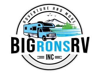 Big Rons RV, Inc. logo design by Conception