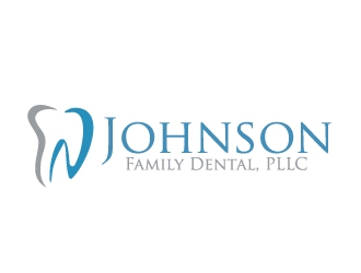 Johnson Family Dental, PLLC logo design by ElonStark