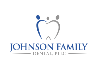 Johnson Family Dental, PLLC logo design by BeDesign