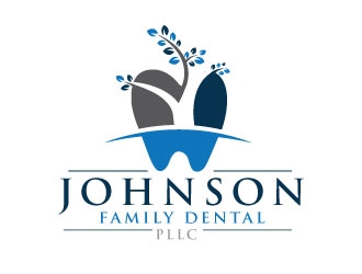 Johnson Family Dental, PLLC logo design by REDCROW