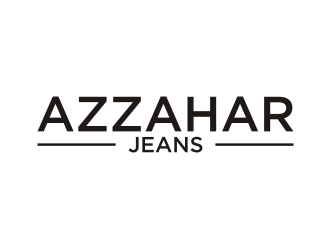 azzahar jeans logo design by rief