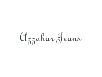 azzahar jeans logo design by Naan8