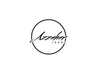 azzahar jeans logo design by Zeratu