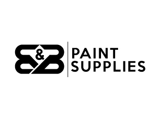 B & B Paint Supplies  logo design by nexgen