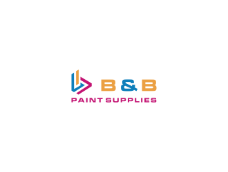 B & B Paint Supplies  logo design by kaylee