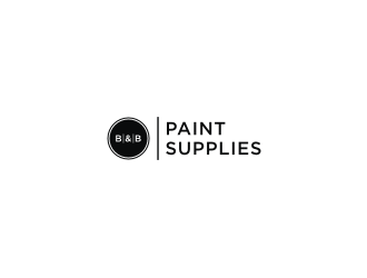 B & B Paint Supplies  logo design by sitizen