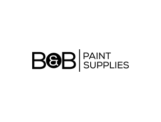 B & B Paint Supplies  logo design by keylogo