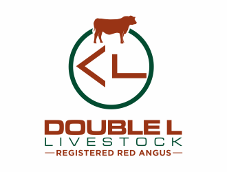 Double L Livestock logo design by agus