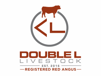 Double L Livestock logo design by agus