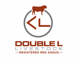 Double L Livestock logo design by agus