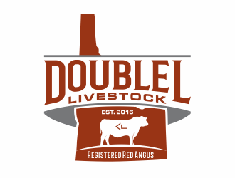 Double L Livestock logo design by agus