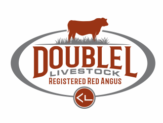 Double L Livestock logo design by agus