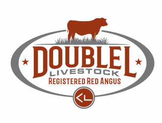 Double L Livestock logo design by agus