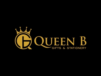 Queen B Gifts and Stationery logo design by cikiyunn