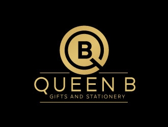 Queen B Gifts and Stationery logo design by REDCROW