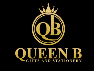 Queen B Gifts and Stationery logo design by gogo