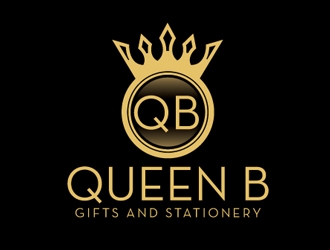 Queen B Gifts and Stationery logo design by gogo