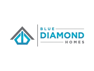 Blue Diamond Homes logo design by Fear