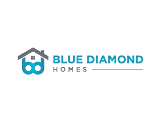Blue Diamond Homes logo design by Fear