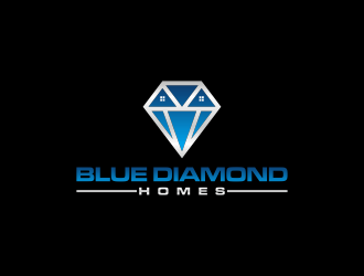 Blue Diamond Homes logo design by ArRizqu