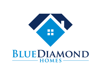 Blue Diamond Homes logo design by lexipej