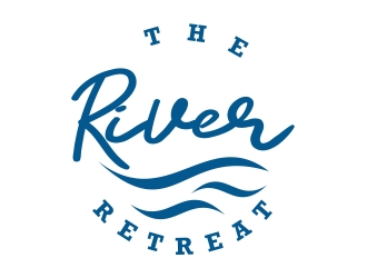 The River Retreat logo design by cikiyunn