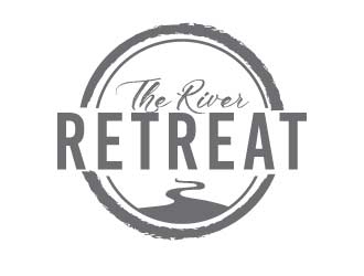 The River Retreat logo design by d1ckhauz