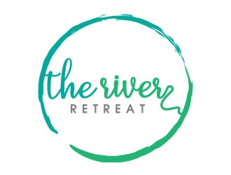 The River Retreat logo design by Suvendu