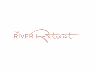 The River Retreat logo design by Mahrein