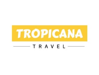 tropicana travel logo design by fritsB