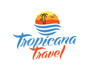 tropicana travel logo design by megalogos