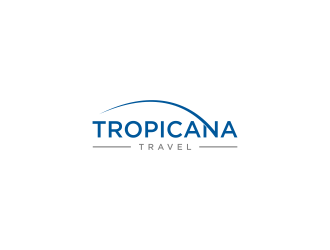 tropicana travel logo design by L E V A R