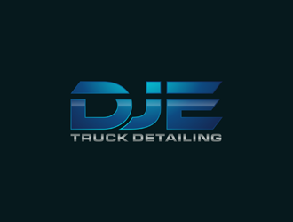 DJE Truck Detailing logo design by ndaru