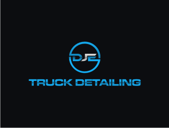 DJE Truck Detailing logo design by kevlogo