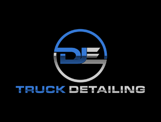 DJE Truck Detailing logo design by johana