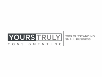 Yours Truly Consignment, Inc. logo design by afra_art