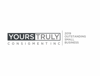 Yours Truly Consignment, Inc. logo design by afra_art
