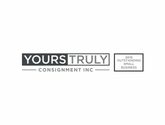 Yours Truly Consignment, Inc. logo design by afra_art