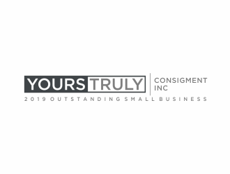 Yours Truly Consignment, Inc. logo design by afra_art