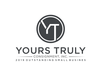 Yours Truly Consignment, Inc. logo design by asyqh